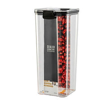 Load image into Gallery viewer, 700/1300/1800ML Food Storage Container Plastic Kitchen Refrigerator Noodle Box Multigrain Storage Tank Transparent Sealed Cans
